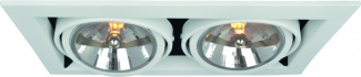 Точечный светильник Cardani Grande A5935PL-2WH