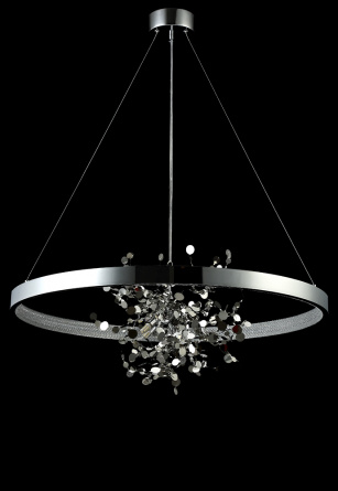 Люстра Crystal Lux GARDEN SPLED+4 D800 CHROME фото 3