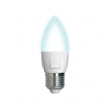 Лампочка светодиодная  LED-C37 7W/NW/E27/FR PLP01WH картон фото 1