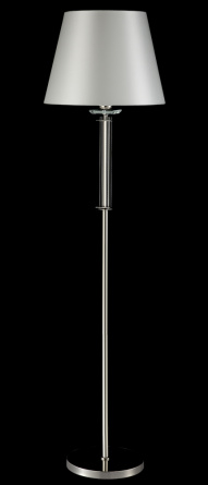 Торшер Crystal Lux NICOLAS PT1 NICKEL/WHITE фото 3