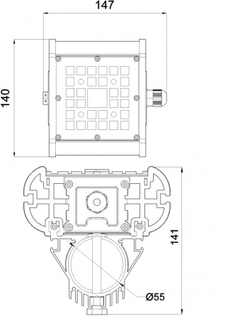 Уличный консольный светильник Галеон 11 CB-C0325039 фото 2